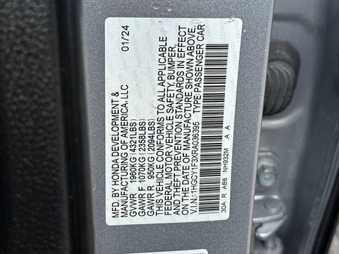 Certified 2024 Honda Accord EX image 30