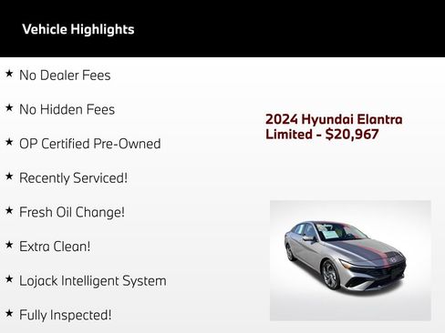 Used 2024 Hyundai Elantra Limited FWD image 3