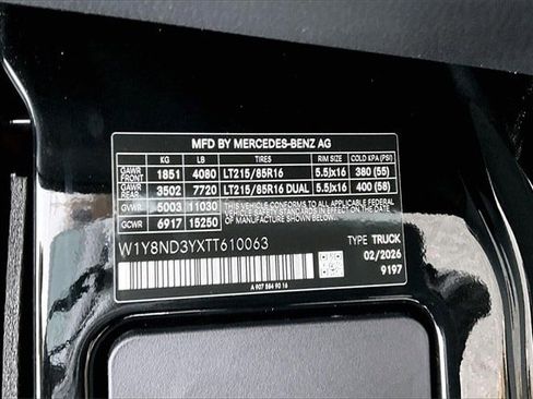 New 2026 Mercedes-Benz Sprinter 3500 image 16