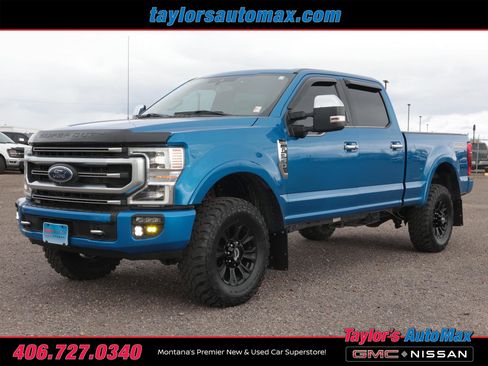 Used 2021 Ford F350 Platinum w/ Tremor Off-Road Package AWD/4WD image 59