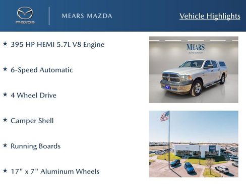 Used 2014 RAM 1500 4x4 Crew Cab w/ Exterior Appearance Group image 2