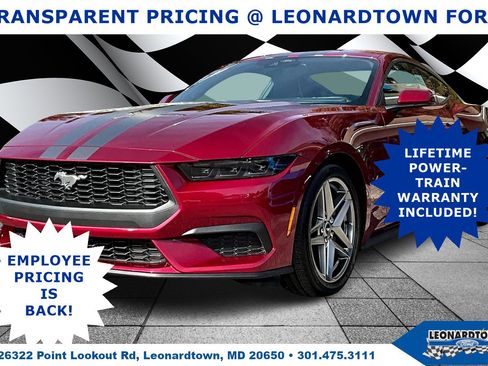 New 2026 Ford Mustang Premium RWD image 1