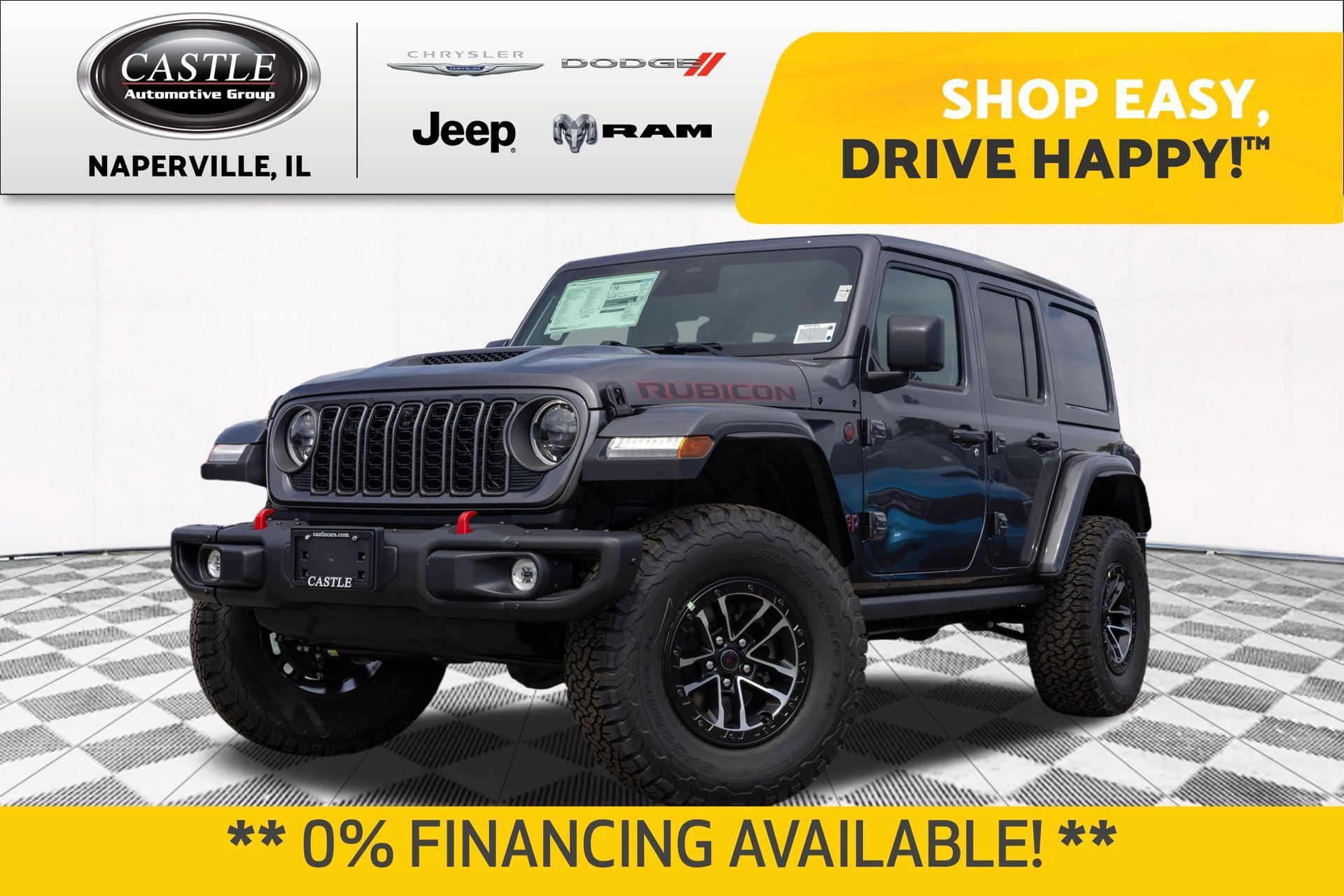 New 2026 Jeep Wrangler Unlimited Rubicon AWD/4WD image 1