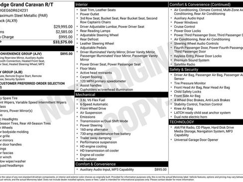 Used 2013 Dodge Grand Caravan R/T w/ Driver Convenience Group FWD image 3