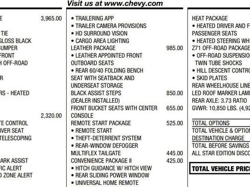 Certified 2025 Chevrolet Silverado 2500 LT w/ Trail Boss Package AWD/4WD image 2