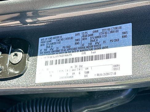 New 2026 Ford F150 XLT w/ Equipment Group 302A MID image 21