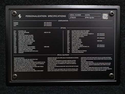 Used 2022 Ferrari SF90 Spider image 21
