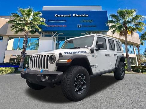 Used 2022 Jeep Wrangler Unlimited Rubicon 4xe w/ Cold Weather Group image 9