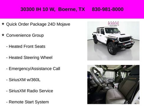 Used 2024 Jeep Gladiator Mojave w/ Convenience Group image 10