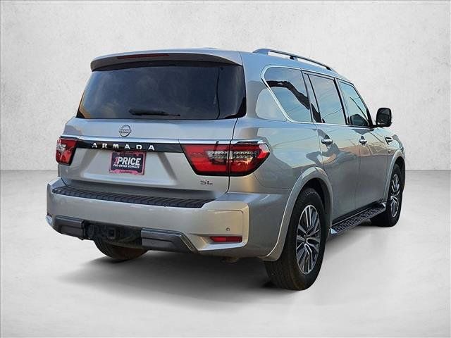 Used 2021 Nissan Armada SL w/ Captain's Chairs Package RWD image 5