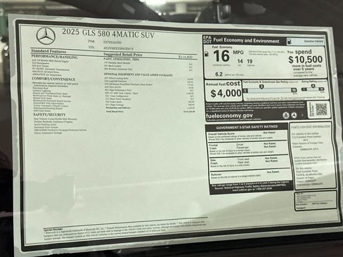 New 2025 Mercedes-Benz GLS 580 4MATIC image 46