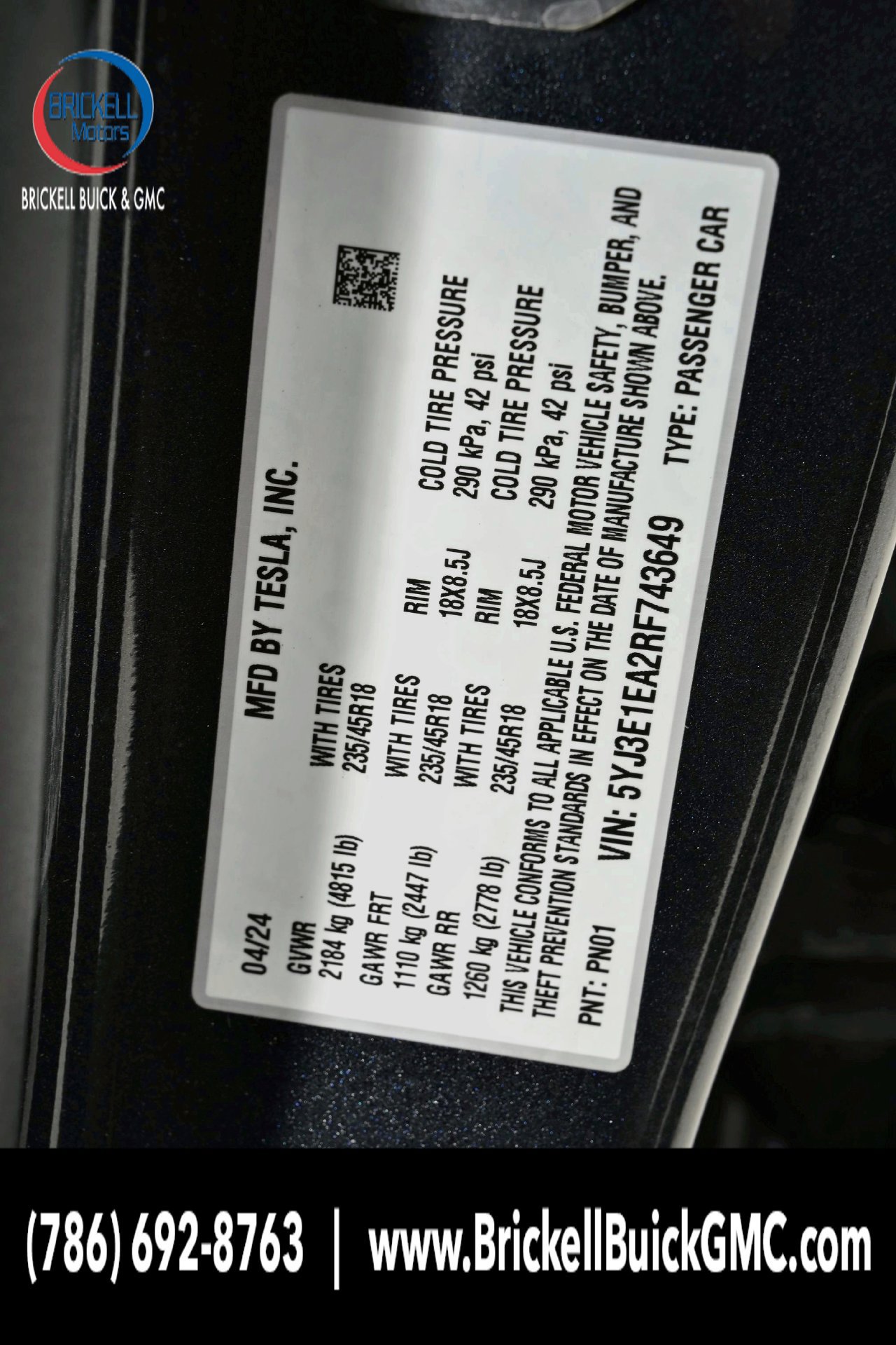 Used 2024 Tesla Model 3 Standard Range RWD image 32