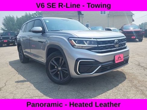 Used 2021 Volkswagen Atlas SE w/ Panoramic Sunroof Package AWD/4WD image 1