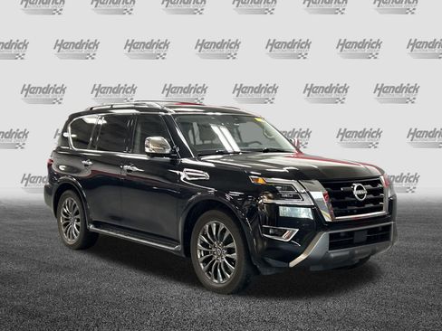 Used 2024 Nissan Armada Platinum w/ Captain's Chairs Package AWD/4WD image 2