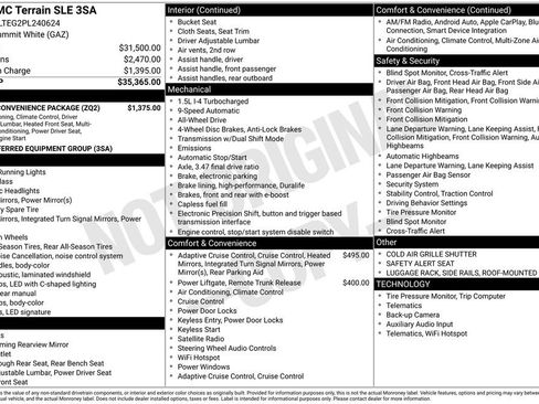 Certified 2023 GMC Terrain SLE w/ Driver Convenience Package image 3