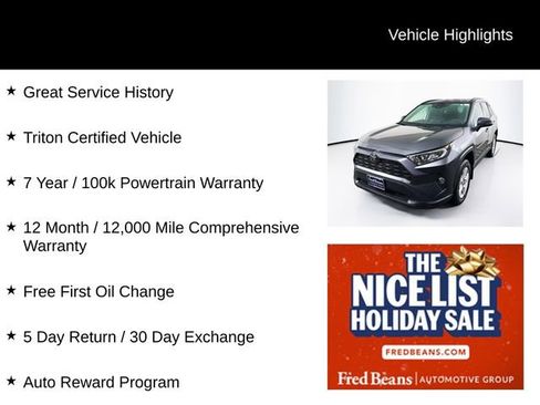 Used 2021 Toyota RAV4 XLE image 3