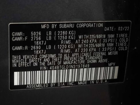 Used 2022 Subaru Outback Onyx Edition XT image 29