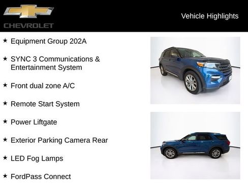 Used 2020 Ford Explorer XLT w/ Equipment Group 202A image 5