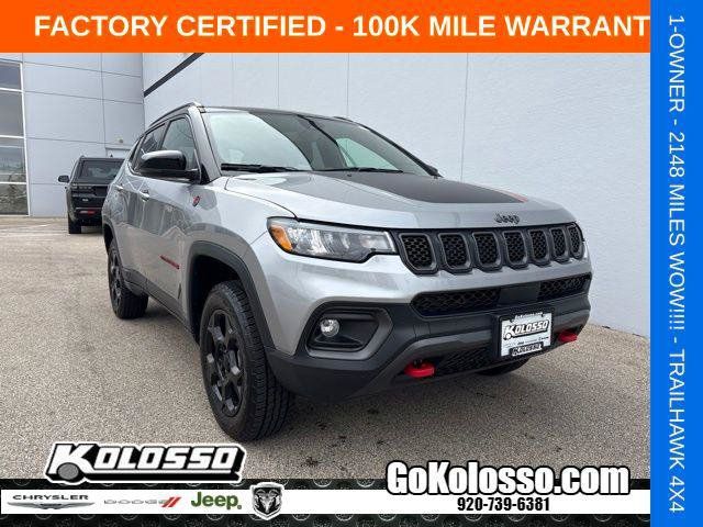 Certified 2023 Jeep Compass Trailhawk AWD/4WD image 1