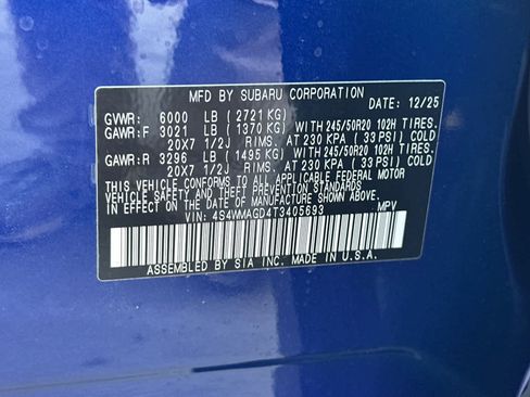 New 2026 Subaru Ascent Limited image 36