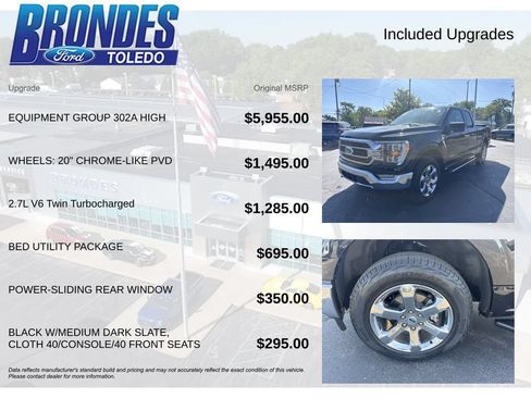 Used 2022 Ford F150 XLT w/ Equipment Group 302A High AWD/4WD image 6