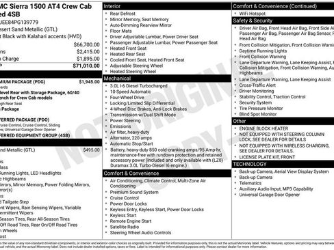 Used 2023 GMC Sierra 1500 AT4 w/ AT4 Premium Package image 3