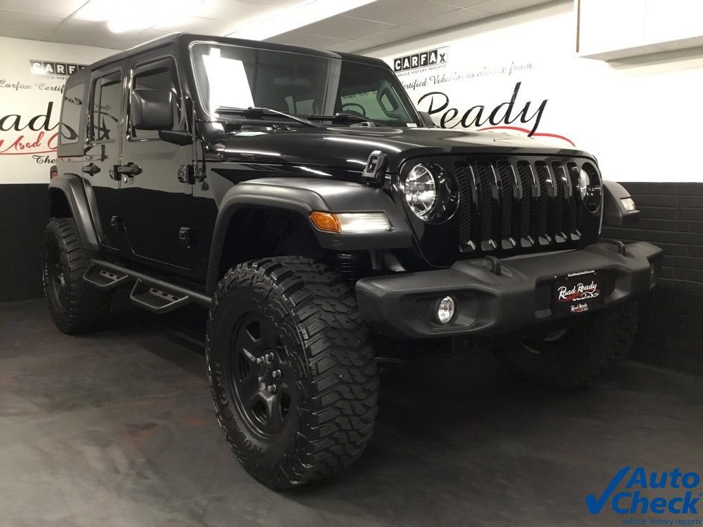 Used 2021 Jeep Wrangler Unlimited Sport AWD/4WD image 3