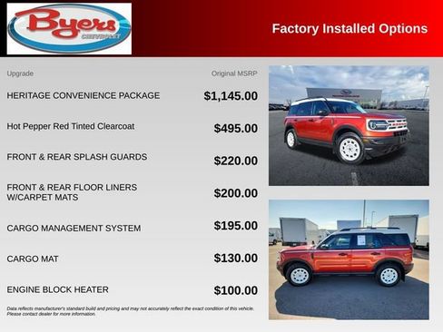 Used 2023 Ford Bronco Sport Heritage w/ Heritage Convenience Package AWD/4WD image 10