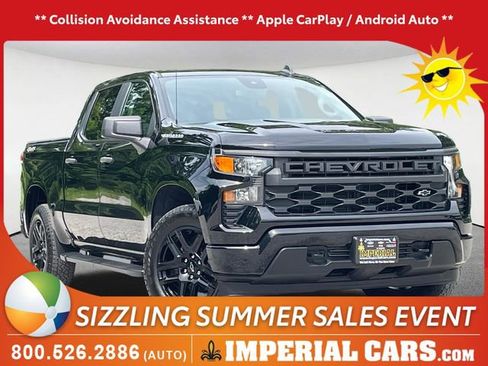 Used 2022 Chevrolet Silverado 1500 Custom AWD/4WD image 1
