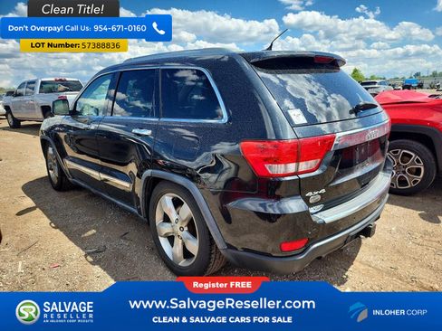 Used 2012 Jeep Grand Cherokee Overland AWD/4WD image 3