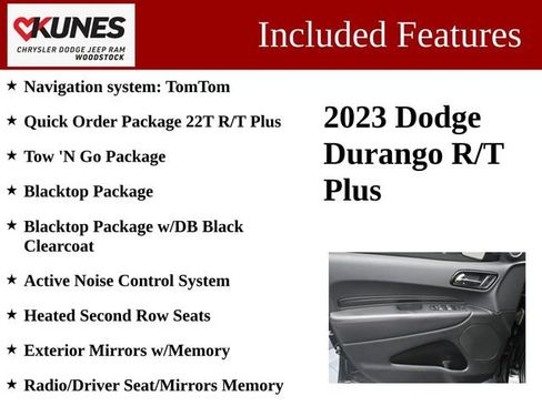 Used 2023 Dodge Durango R/T w/ Tow 'N Go Package AWD/4WD image 3
