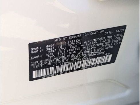 Used 2026 Subaru Ascent Limited AWD/4WD image 92