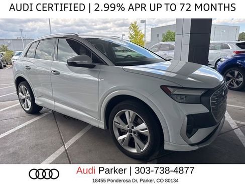 Used 2023 Audi Q4 e-tron Premium Plus AWD/4WD image 2