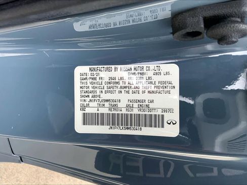 Used 2021 INFINITI Q60 Red Sport 400 w/ Cargo Package RWD image 31