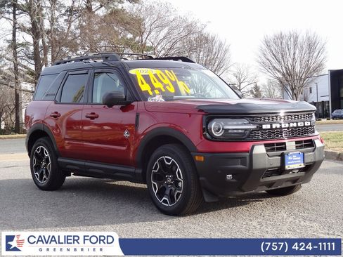 Certified 2025 Ford Bronco Sport Outer Banks w/ Outer Banks Tech Package+ image 1