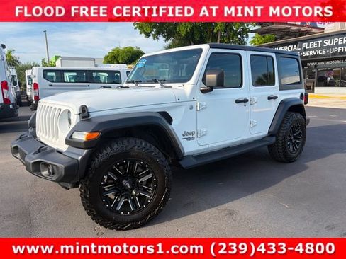 Used 2020 Jeep Wrangler Unlimited Sport S AWD/4WD image 2