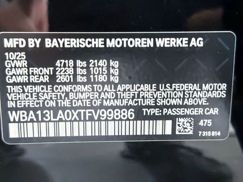 Used 2026 BMW 330i Sedan w/ Convenience Package RWD image 26
