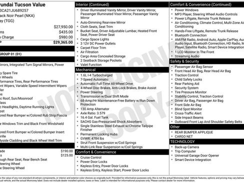Used 2018 Hyundai Tucson Value image 37