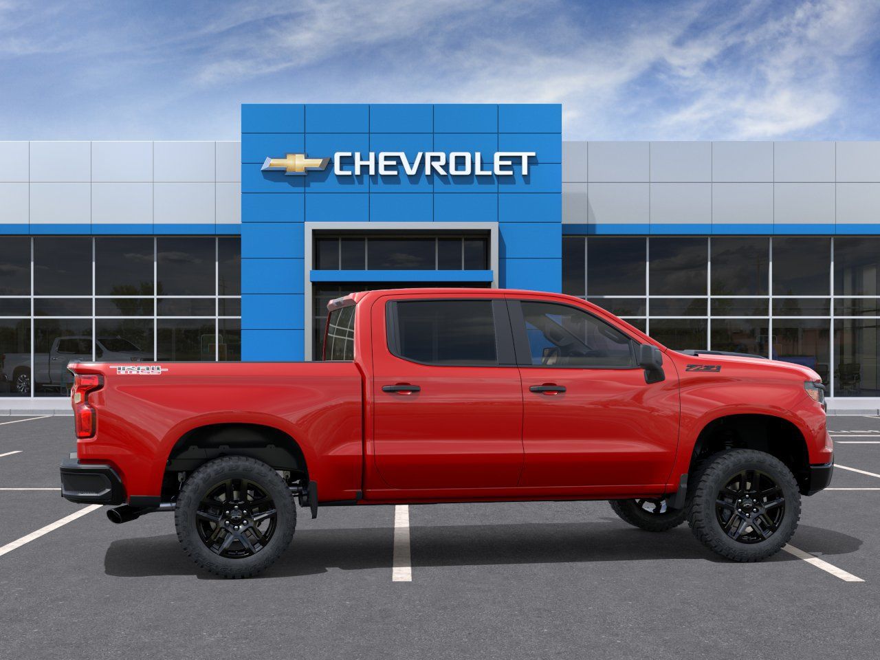 New 2026 Chevrolet Silverado 1500 Custom Trail Boss w/ Dark Appearance Package AWD/4WD image 5