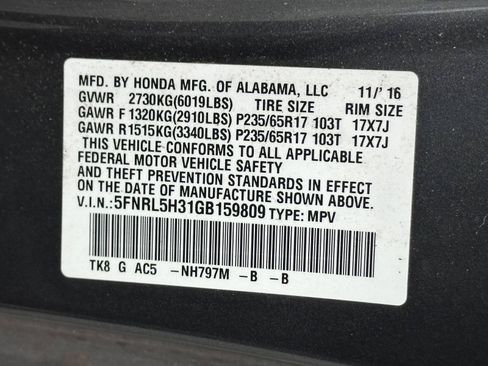 Used 2016 Honda Odyssey SE image 16