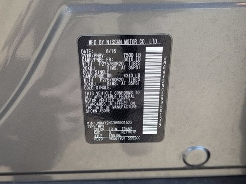 Used 2017 Nissan Armada Platinum AWD/4WD image 41