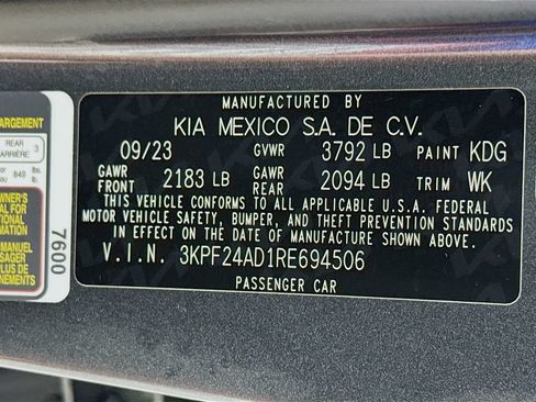 Used 2024 Kia Forte LX FWD image 28
