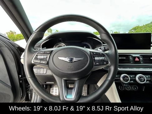 Used 2023 Genesis G70 2.0T w/ Sport Prestige Package RWD image 20