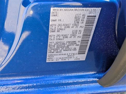 New 2026 Nissan Frontier SV image 35