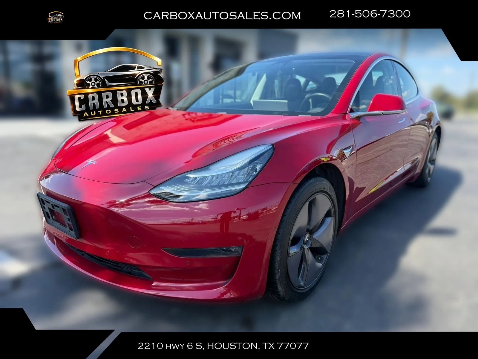 Used 2019 Tesla Model 3 Long Range RWD image 1