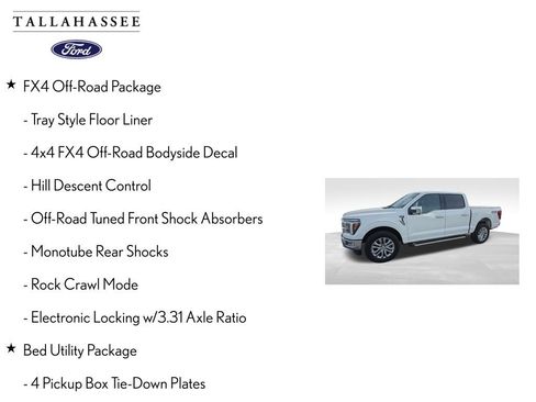 Used 2024 Ford F150 Lariat w/ Bed Utility Package image 7