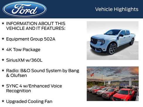 New 2025 Ford Maverick Lariat w/ 4K Tow Package image 4