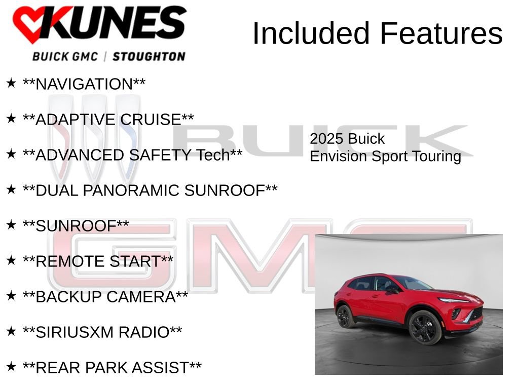 New 2025 Buick Envision Sport Touring AWD/4WD image 2