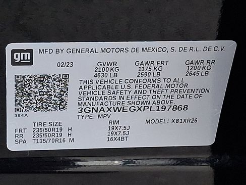 Used 2023 Chevrolet Equinox RS w/ RS Leather Package image 27