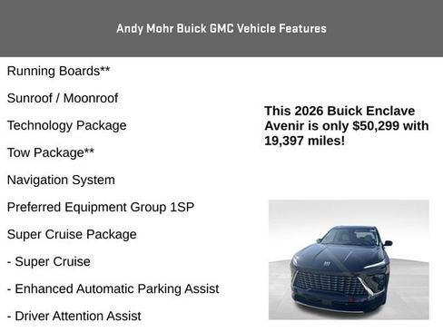 Used 2026 Buick Enclave Avenir w/ Super Cruise Package FWD image 12